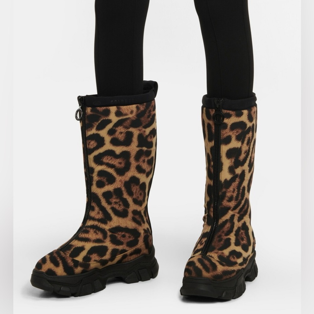 Goldbergh Sturdy Puffer Jaguar Boots 38 7 7.5 NEW Apres Ski See Matching Jacket